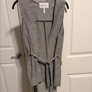 BCBGeneration Pinstripe Sleeveless Vest